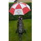 Brechin City Golf Umbrella (Red/White)